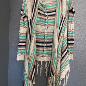 Striped cover. Size medium.